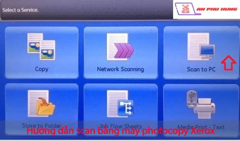 Hướng dẫn scan bằng máy photocopy Xerox Bí quyết sử dụng hiệu quả An