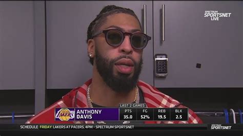 Anthony Davis Pts Sends Message To Lebron After Lead Lakers Huge