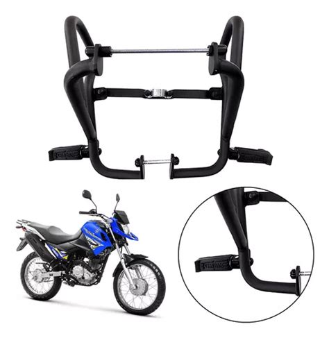 Protetor Motor Carenagem Xtz Crosser 150 Chapam C Pedaleira