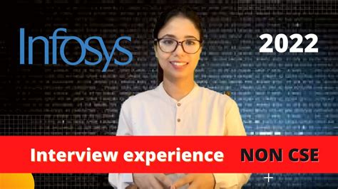 Infosys Interview Experience For Non Cse Students Youtube