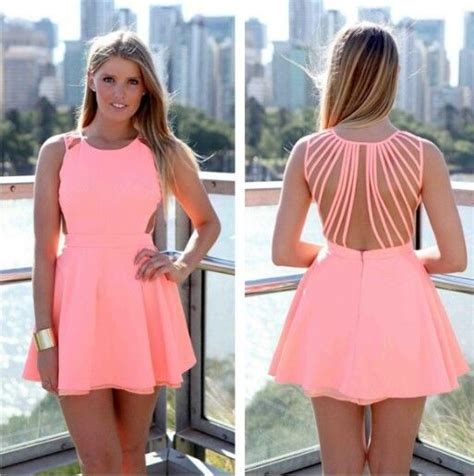 Neon Pink Dress Summertime Dresses Dresses Neon Pink Dresses