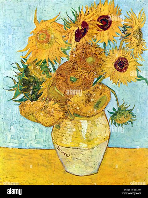 Gogh Sunflowers Hi Res Stock Photography And Images Alamy