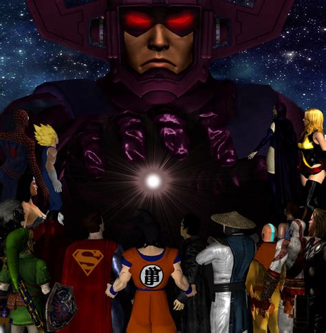 Galactus Vs Everyone By Tony Antwonio On Deviantart