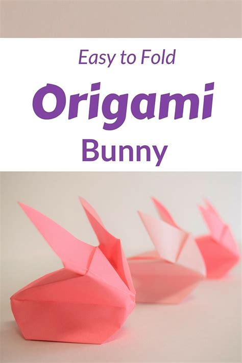 How To Make Origami Rabbit