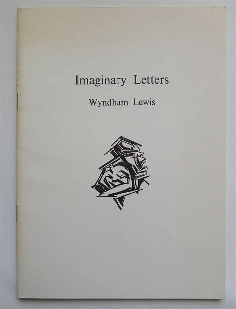 LEWIS WYNDHAM Imaginary Letters Glasgow Wyndham Lewis Society