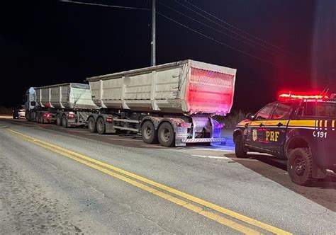 Prf Recupera Em Roraima Caminh O Roubado Em S O Paulo Brasil Do Trecho