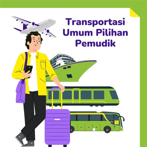 Moda Transportasi Pilihan Pemudik Indonesia Baik