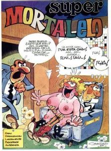 La versión porno de Mortadelo y Filemón deSexualidad