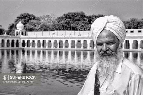 Portrait Of Colorful Sika Hindu Religious Man In Famous Bangla Shib