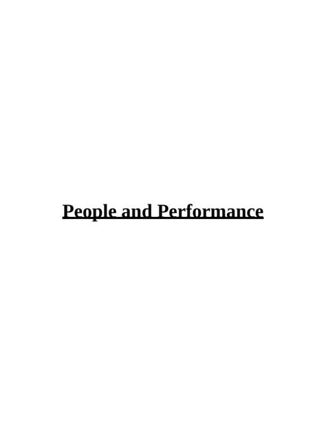 Improving Organizational Performance And Employee Well Being Desklib