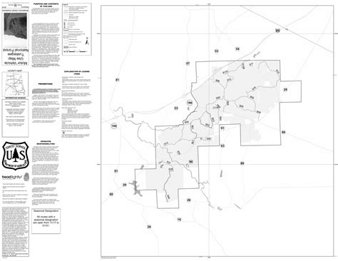 Motor Vehicle Use Map Mvum Tuskegee By Us Forest Service R8 Avenza Maps