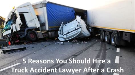 Ppt Steps To Take After A Truck Crash Hire A Truck Accident Lawyer