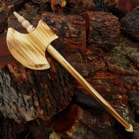 Wooden Battle Axe