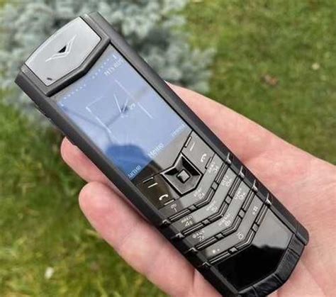 Vertu Signature S Design Pure Black Аллигатор Festima Ru Мониторинг