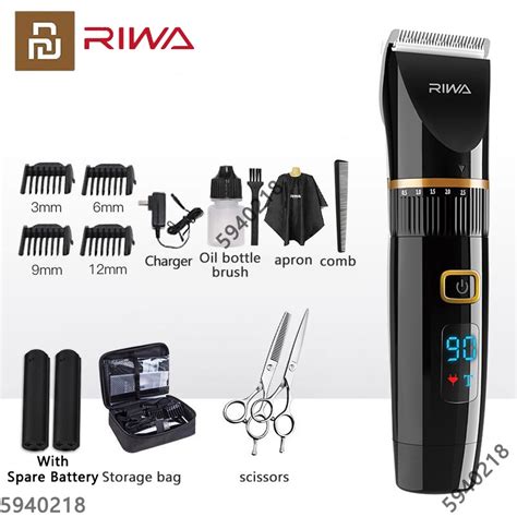 Youpin Riwa M Quina De Corte Cabelo Aparador Clipper Para Homens Ipx