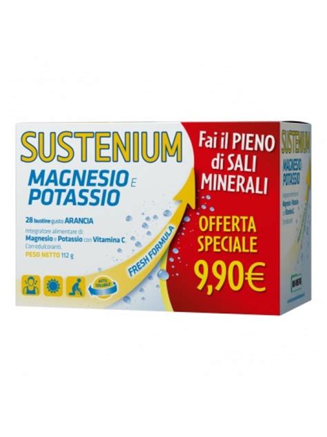 Sustenium Magnesio Potassio 28 Bustine 112 G Promo