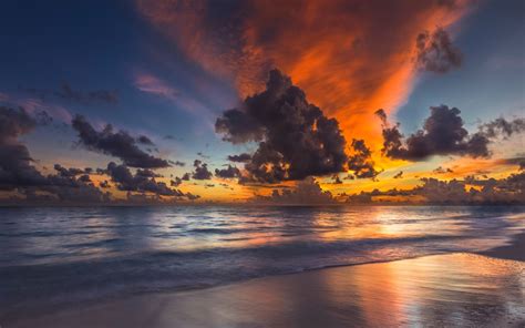 Wallpaper 1920x1200 Px Beach Clouds Coast Landscape Maldives