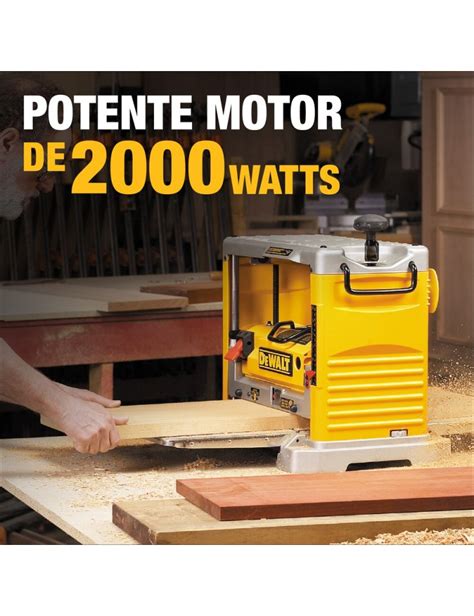 Cepillo Canteador 12 1 2 Pulg Con 3 Navajas DW734 Dewalt Bravo Industrial