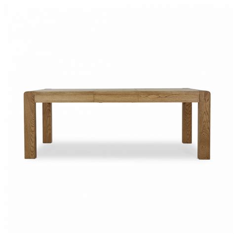 Bergen Oak Extending Dining Table Martins Furniture