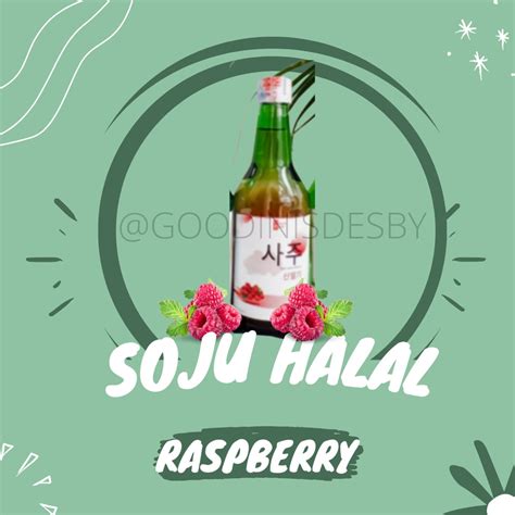 Jual Soju Halal Rasa Raspberry Original Korea Sparkling Water