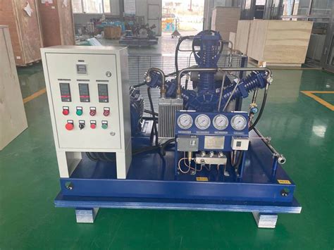 Oil Free Nm H Bar High Pressure Oxygen Gas Booster Compressor For