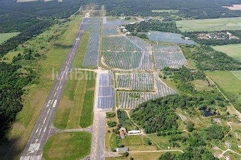 Luftaufnahme Falkenberg Elster Solarpark L Nnewitz Auf Dem