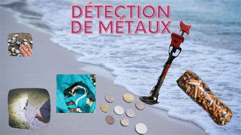 Première sortie détection de métaux sur les plages dépollution