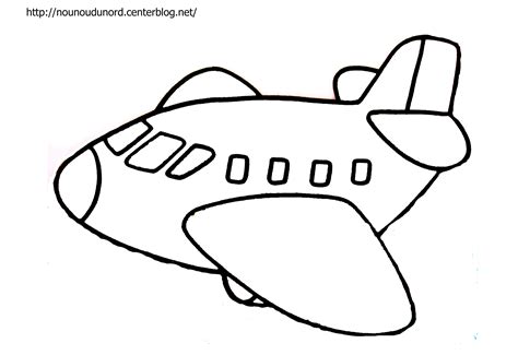 Dessin Simple Avion