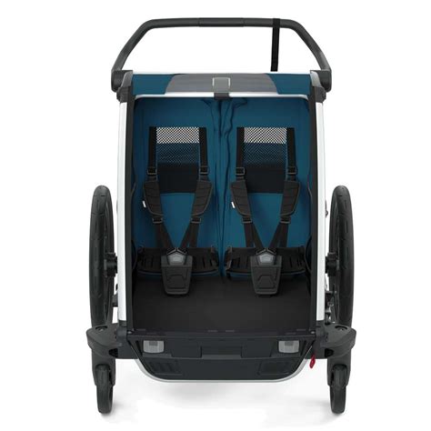 Thule Chariot Cross 2 Aluminium Majolica Blue Fun Sport Vision