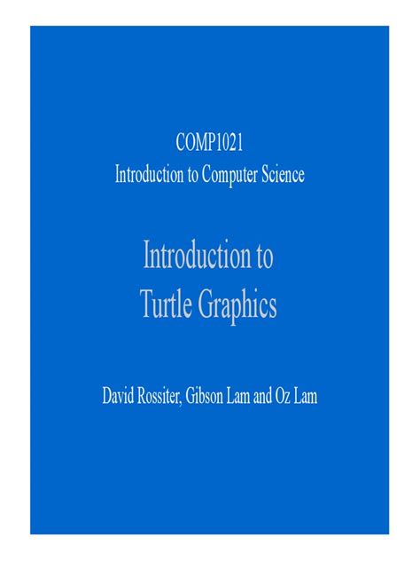 Introduction To Turtle Graphics Pdf Arial Graphics