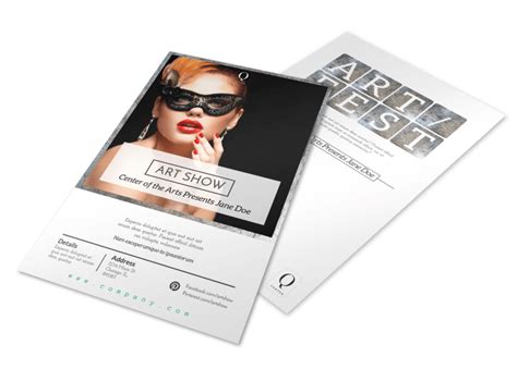 Art Show Flyer Template | MyCreativeShop