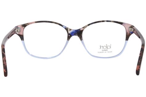 Lafont Lilas 3178 Eyeglasses Womens Blue Full Rim Square Shape 52 16 138