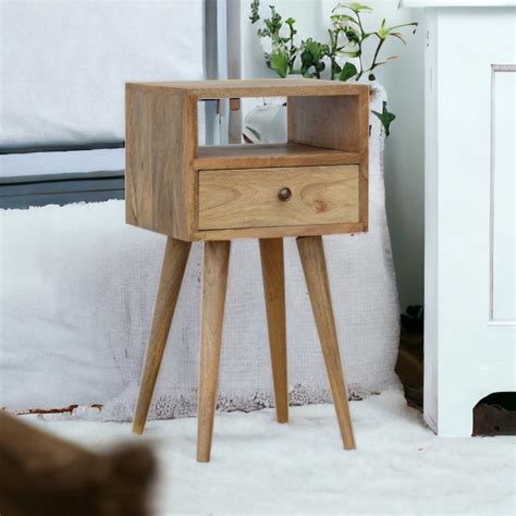 small bedside table slim bedside table minimalist bedside table