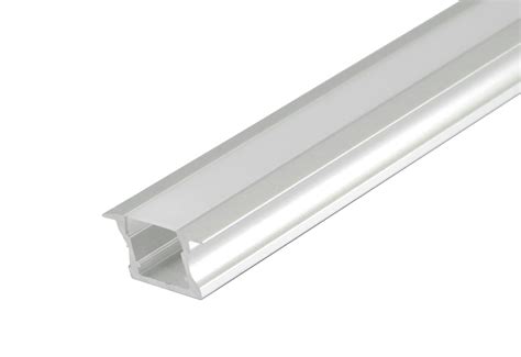 2 Meter Aluprofile Alu Schiene Profil Led Kanal Für Led Strip Profil L Mit Milchglas Abdeckung