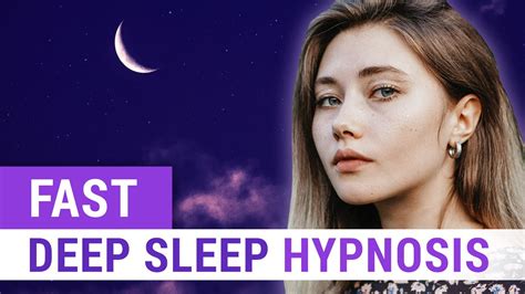 Deep Sleep Hypnosis Fall Asleep Fast Female Voice My Voice Will