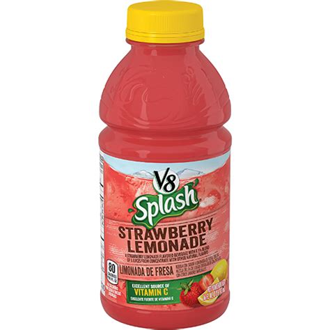 V8 Splash Strawberry Lemonade Gotoliquorstore