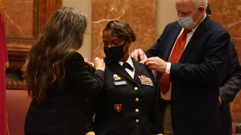 Hoosier Guardsmen Promote First Black Female General Indiana National