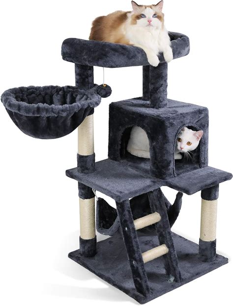 Amazon Rabbitgoo Cat Tree 39 Cat Tower For Indoor Cats Multi