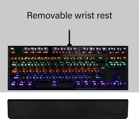 Ciciglow Mechanical Gaming Keyboard Black Retro Punk Gaming Keyboard