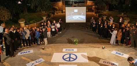 Les Lasalliens Unis Dans La Pri Re Pour La Paix En Terre Sainte