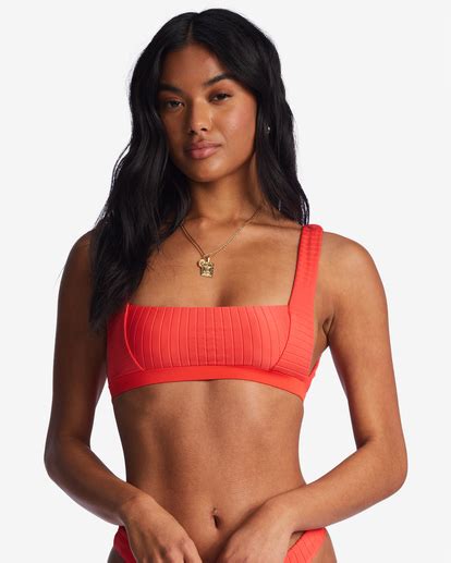 Lined Up Tank Bikini Top Billabong