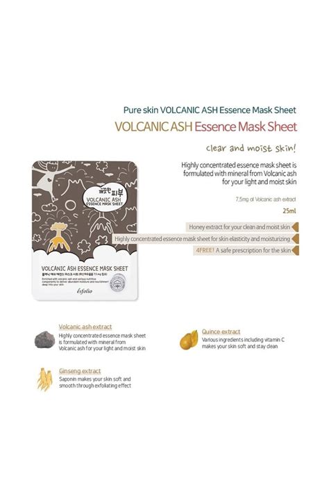 Volcanic Ash Sheet Masks (Pack of 10) - FLEURISH | Home, Apparel & Gift