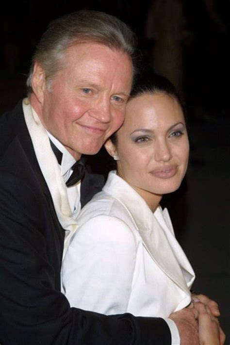 Jon Voight And Daughter Angelina Jolie Celebrity Families Angelina