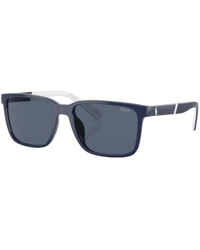 Blue Ralph Lauren Sunglasses For Men Lyst