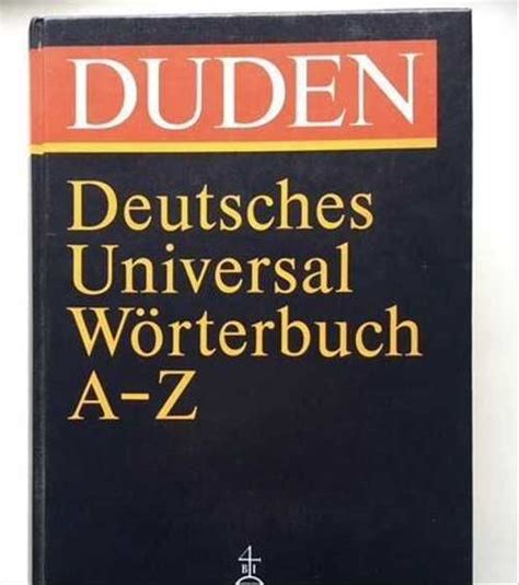 Duden Deutsches Universal Worterbuch A Z Festima Ru