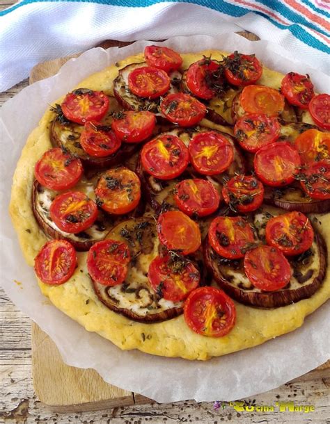 TORTA SALATA CON MELANZANE E POMODORINI LA CUCINA DI MARGE