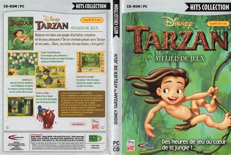 Disney S Tarzan Activity Center Cover Or Packaging Material Mobygames