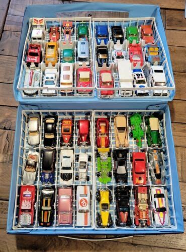BIG Lot Of Vintage 70 S 80 S Match Box Ertl Hot Wheels Toy Cars Sears Case EBay