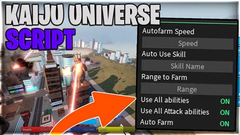 GODZILLA MINUS ONE Roblox Kaiju Universe Script Auto Farm Kill Aura