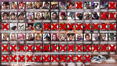 Soul Calibur All Playable Characters From Edge To Vi To